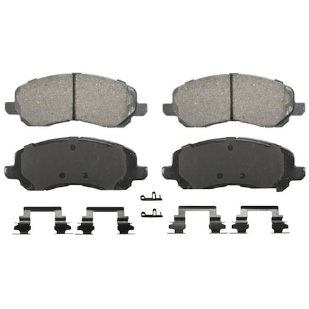 Wagner Brakes Ceramic Disc Pad Set, Zd866 ZD866